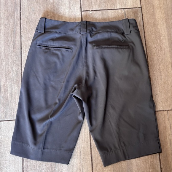 Women's Nike Golf Tour Performance Dri Fit Shorts Sz 4 Gray - Picture 7 of 7